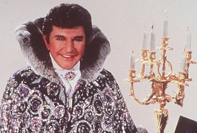 Liberace and his Magic Trident Gift.jpg